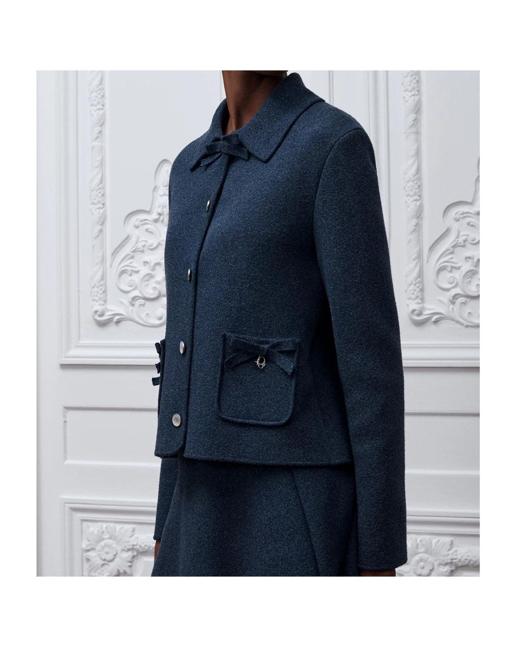 Dior Blue Regular-Fit Jacket