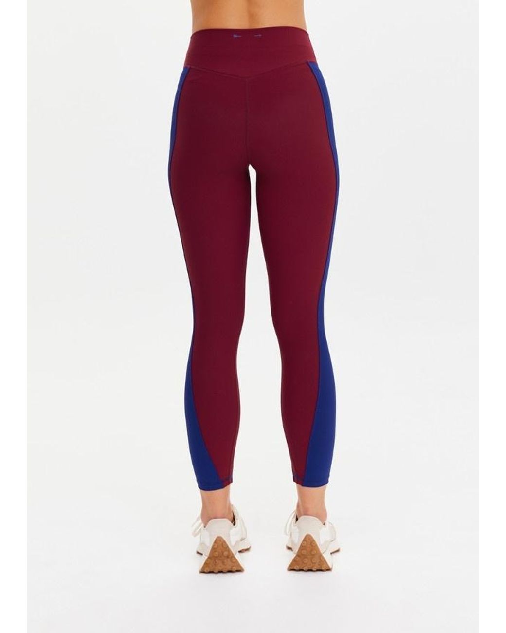 The Upside Red Adesa Stripe Leggings