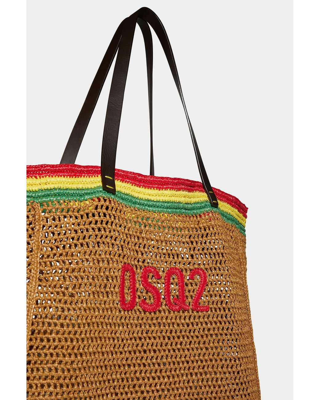 DSquared² Brown Logo Shoulder Bag for men