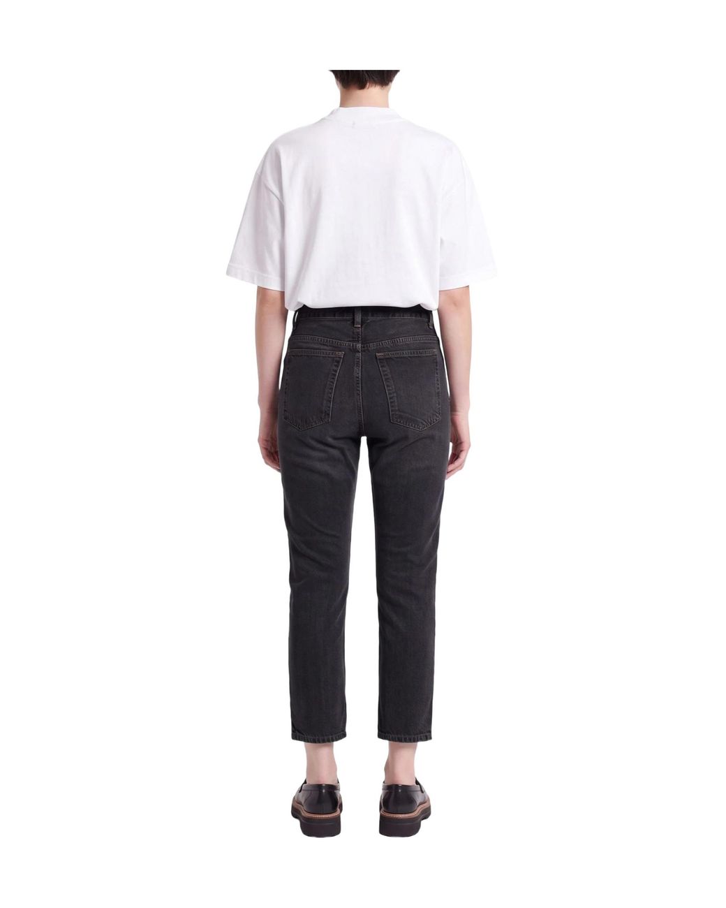Isabel Marant Gray Slim-Fit Jeans