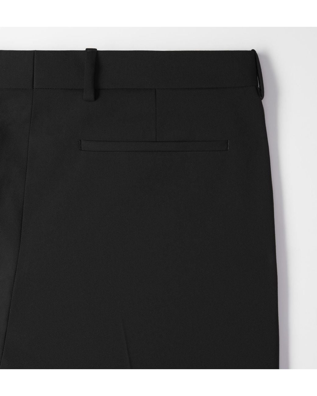 Dior Black Casual Pants With Belt Loops for men