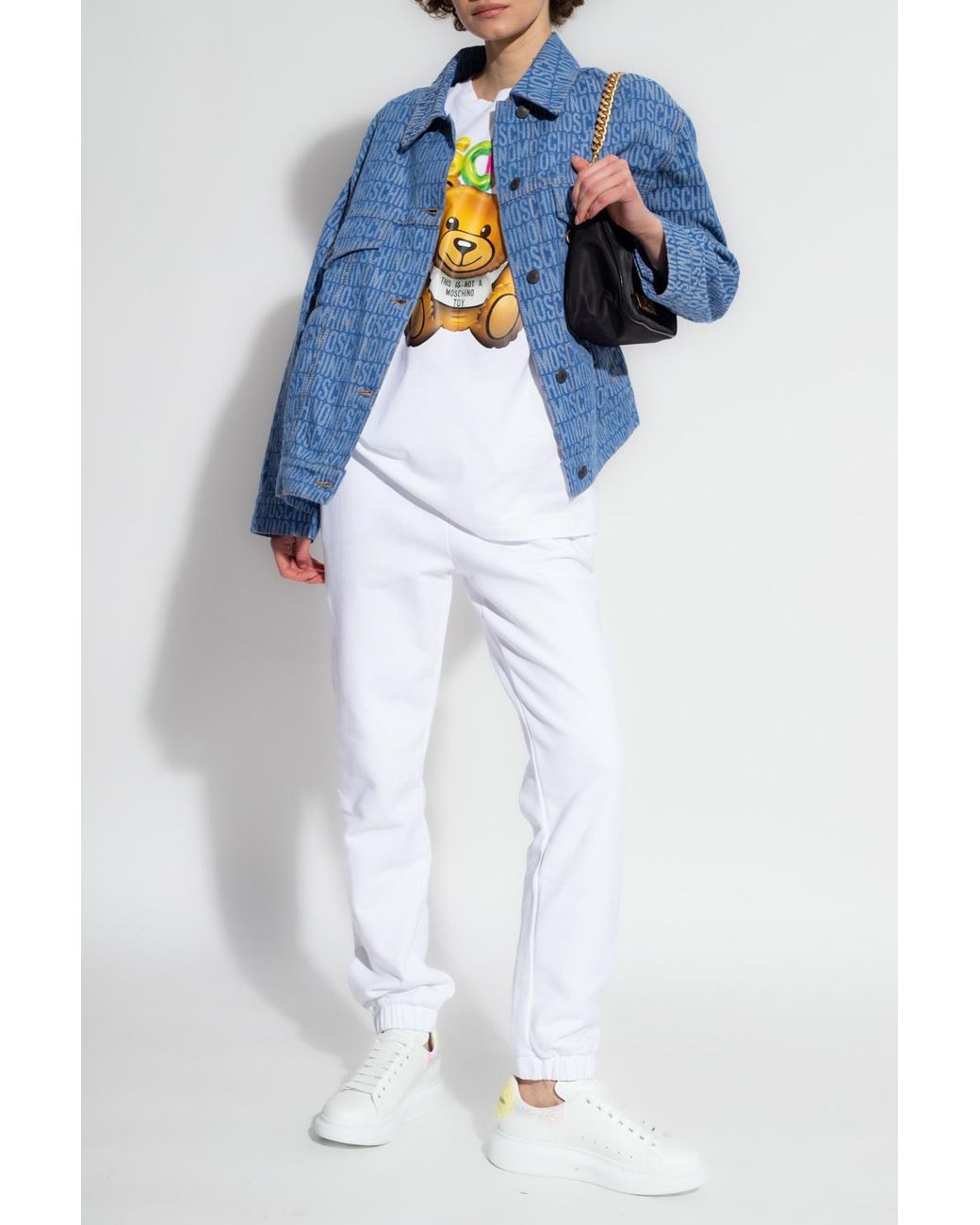 Moschino White Open-Necked Shirt