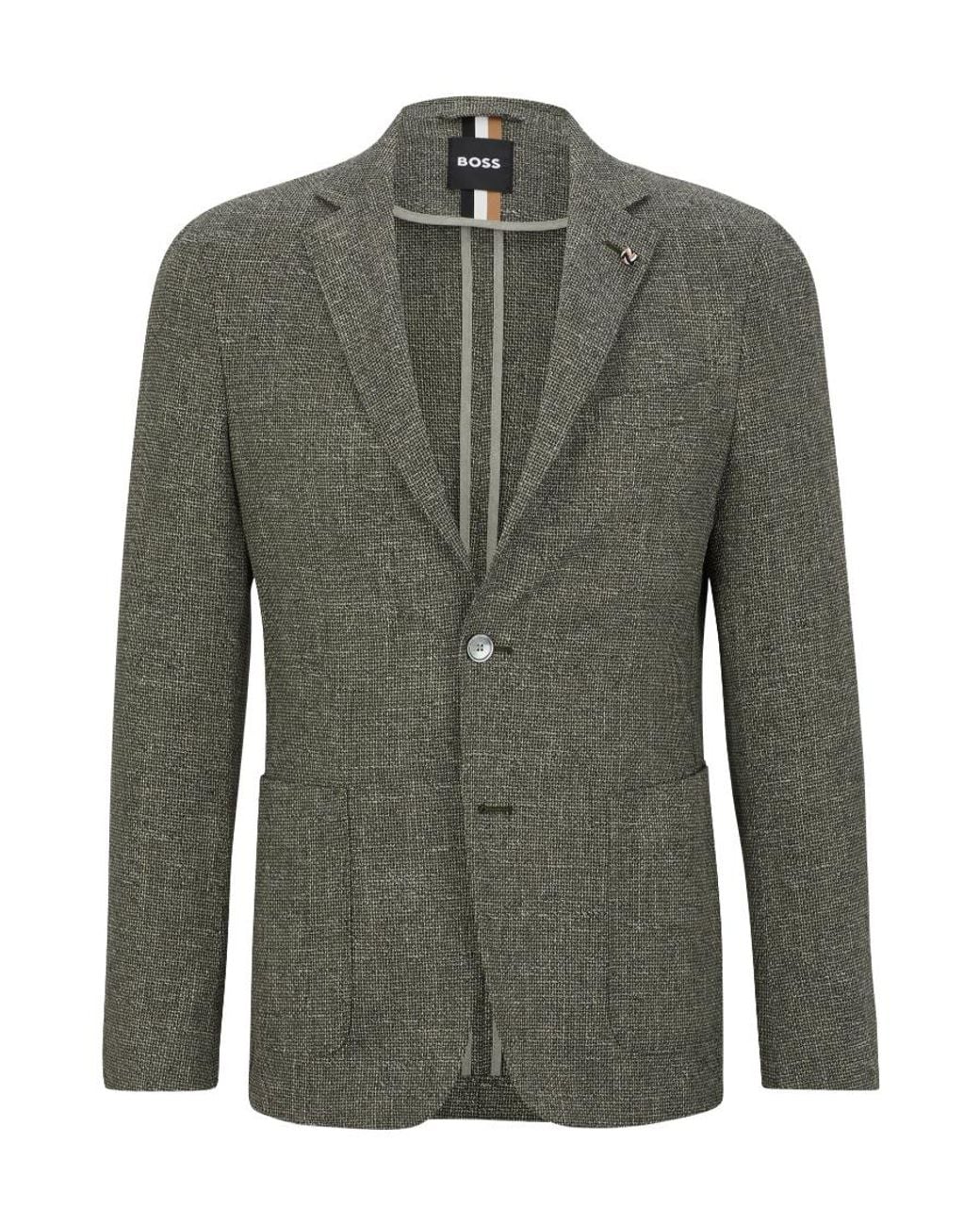 Boss Green Long-Sleeve Blazer for men