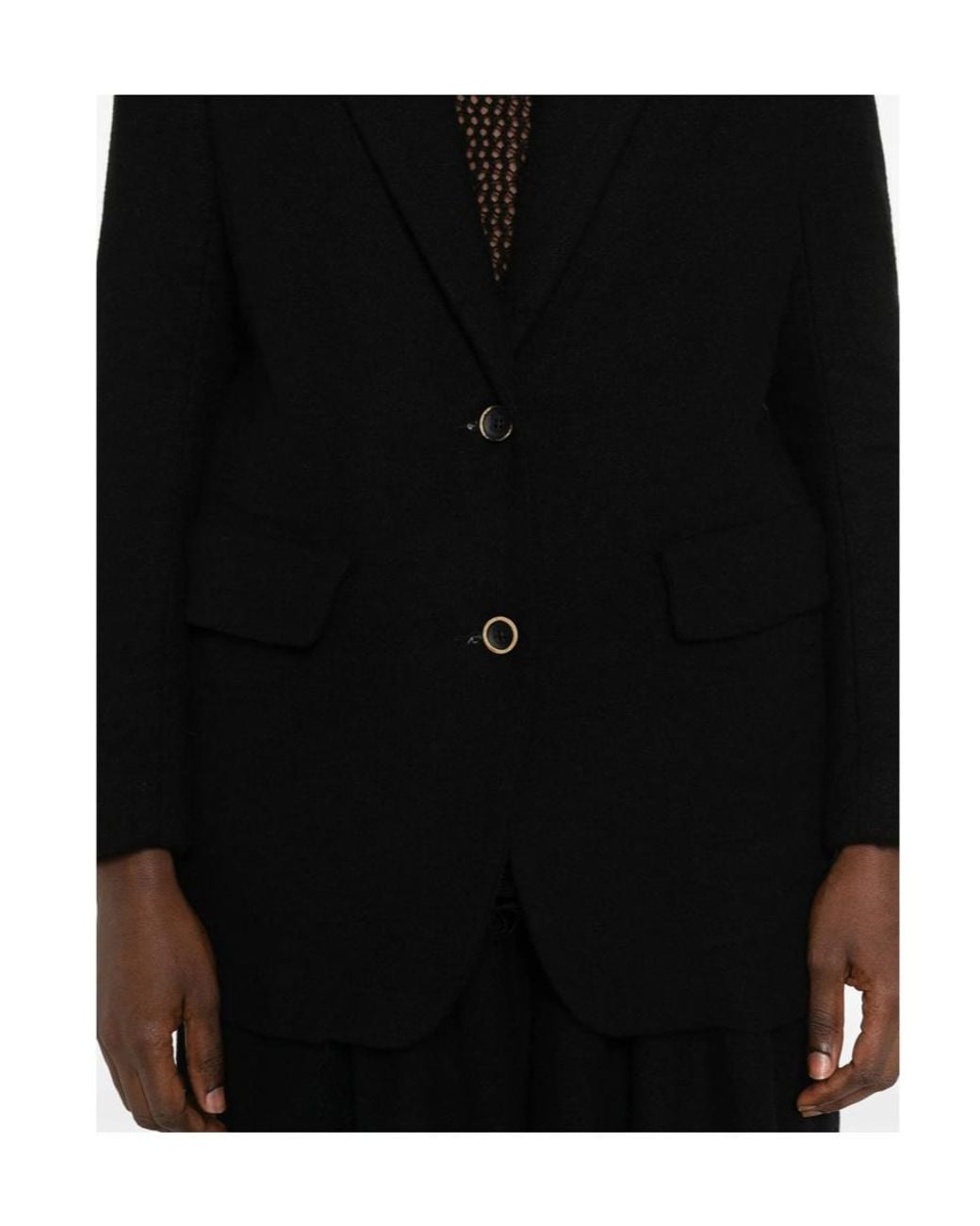 Uma Wang Black Long Sleeve Jacket