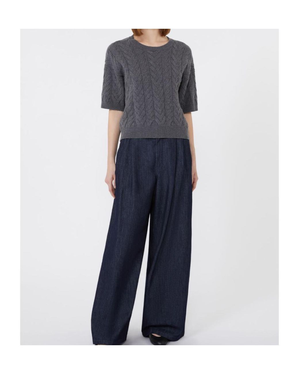 Max Mara Gray 'S Dominus Crewneck Jumper