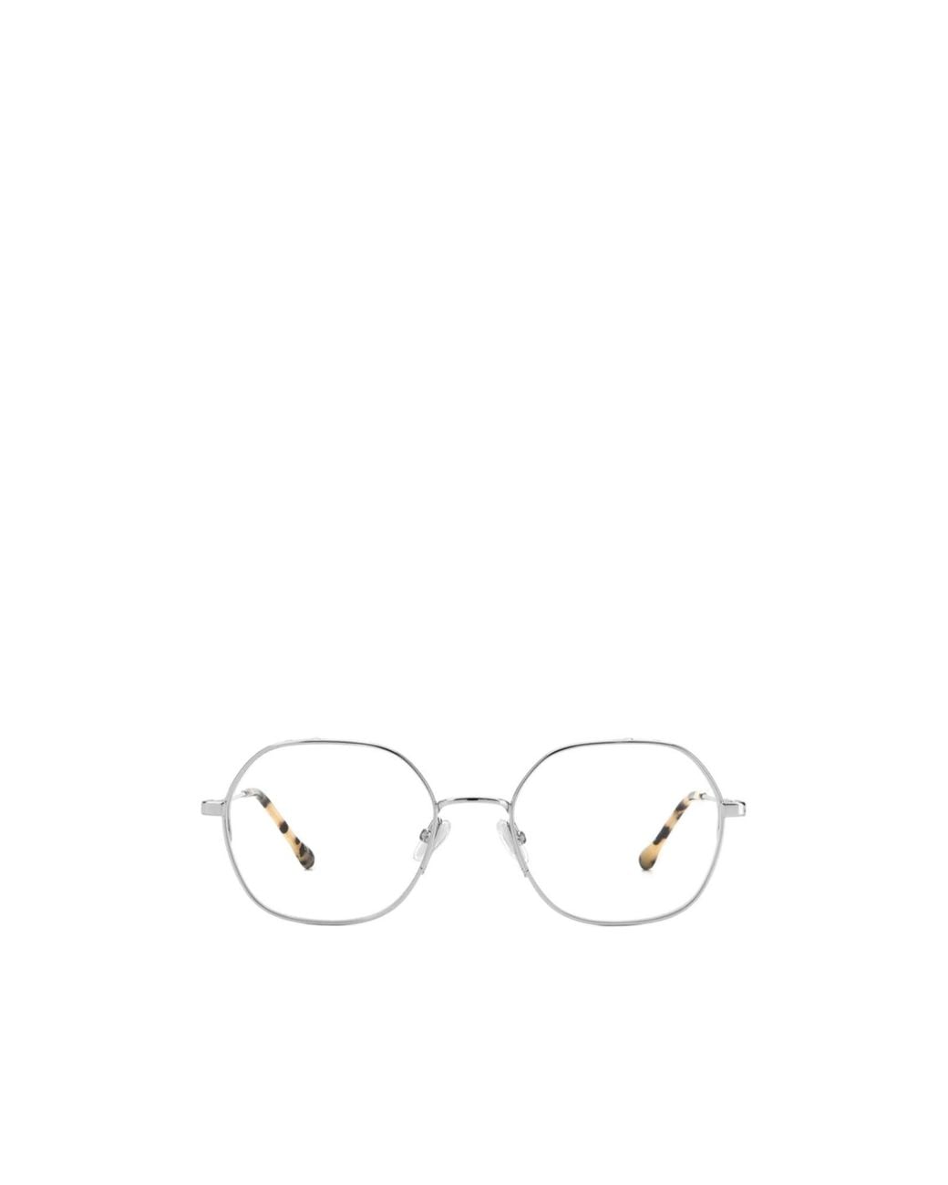 Isabel Marant White Full-Rimmed Glasses (With Non-Prescription Lenses)