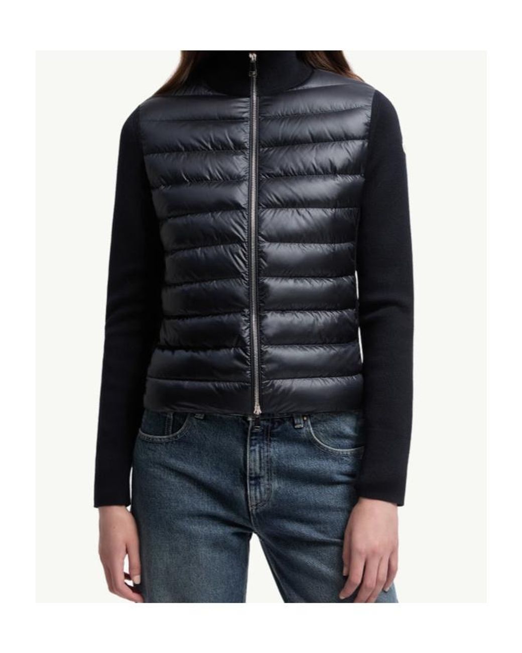 Moncler Blue Down Jackets