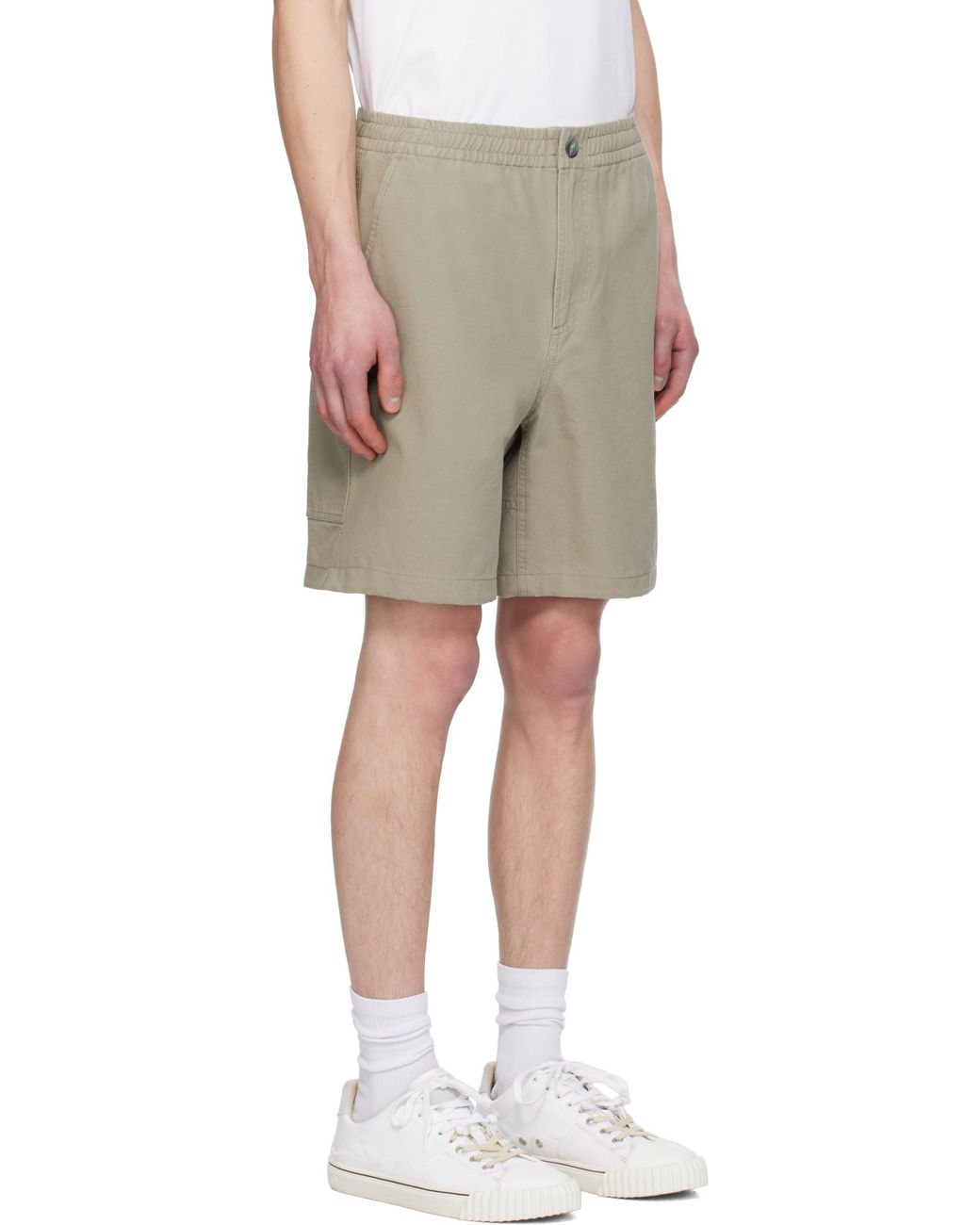 A.P.C. Black Norris Bermuda Shorts for men