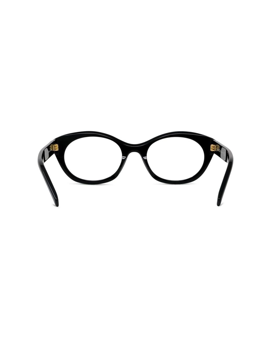 Givenchy White Eyewear Oval Frame Glasses for men