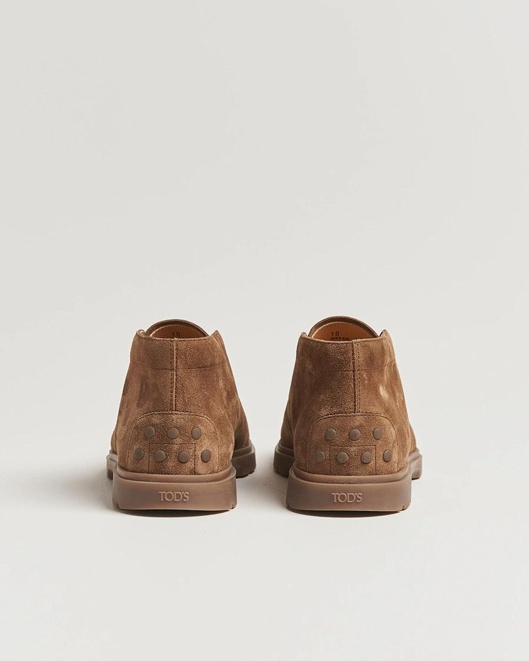 Tod's Brown Desert Lace-Up Boots for men