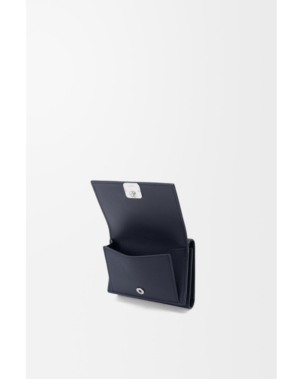 Loewe Blue Anagram Trifold Wallet