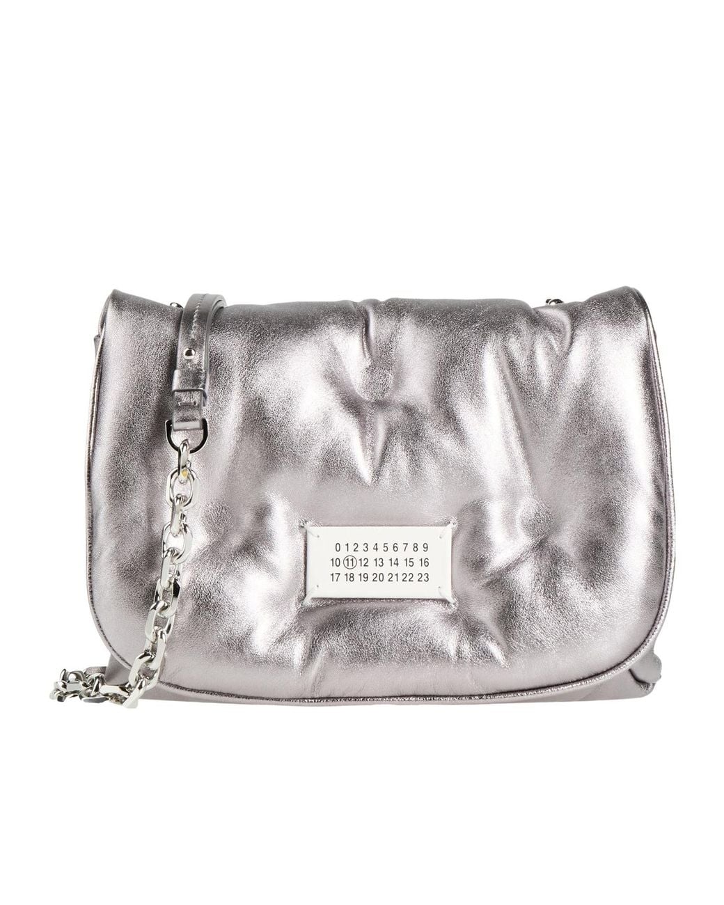 Maison Margiela Metallic Plain Colour Across-Body Bag