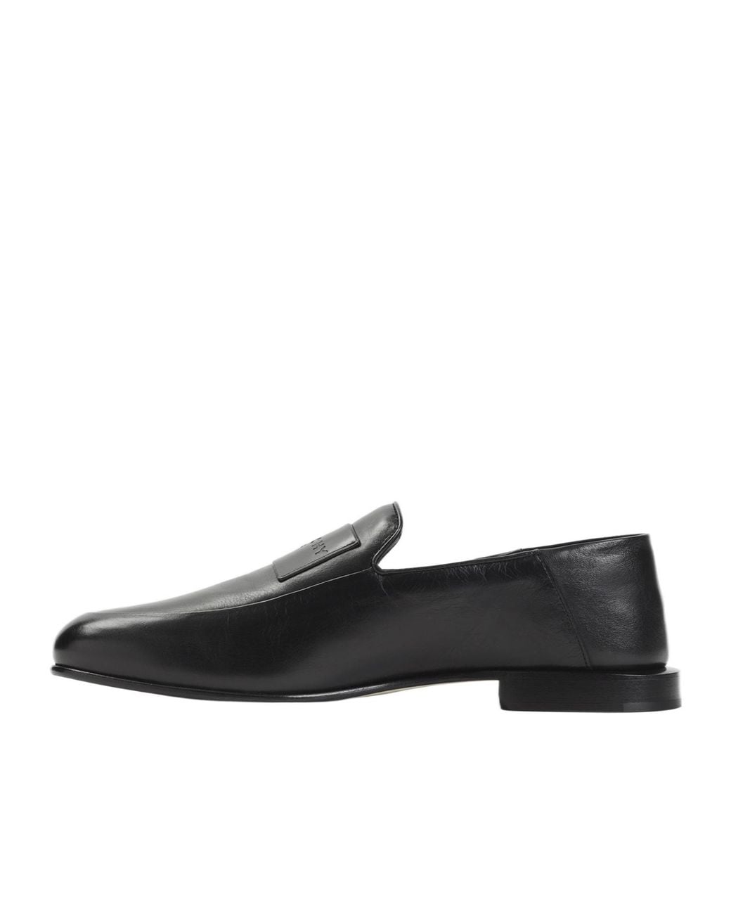 Givenchy Black Logo Label Loafers for men