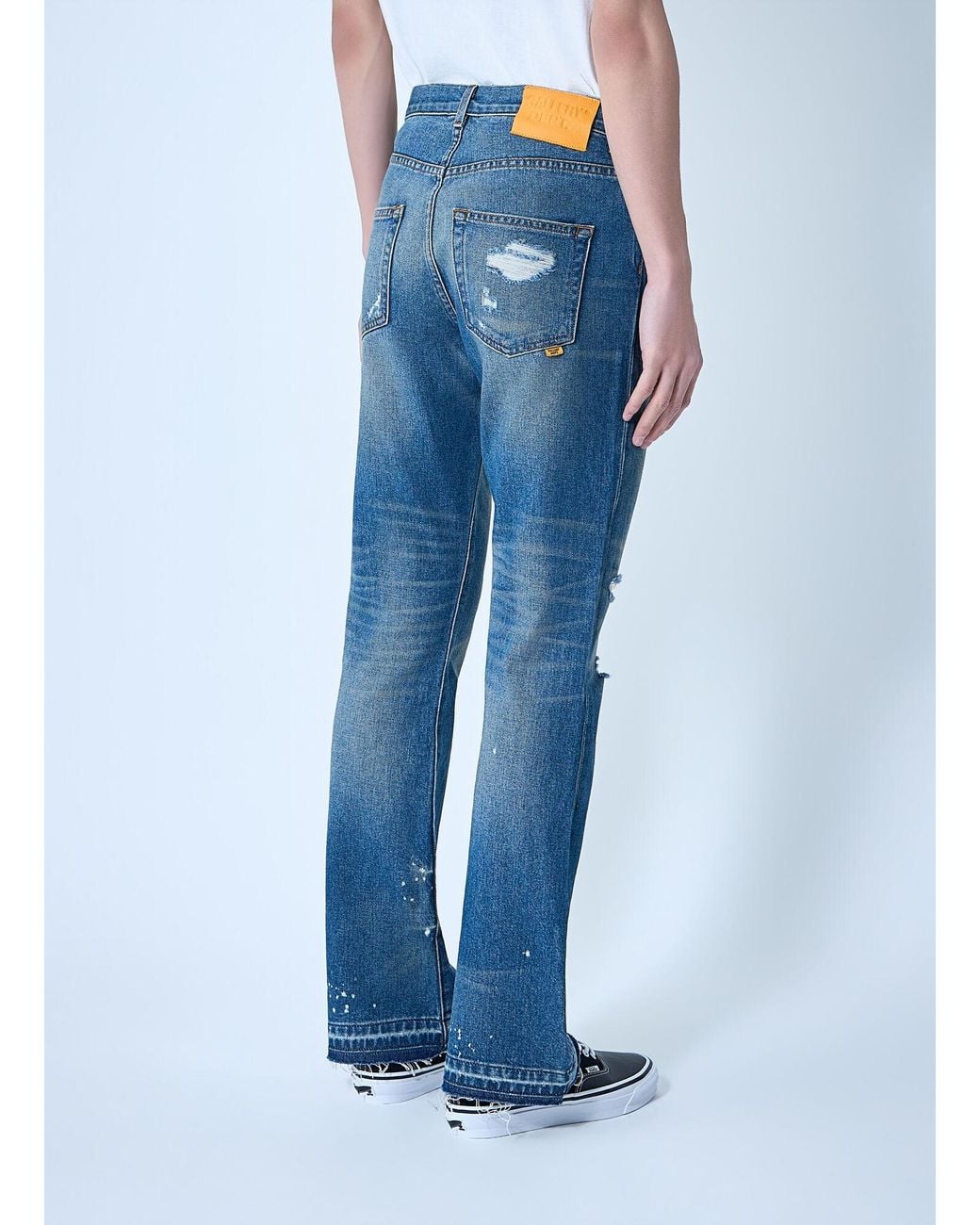 GALLERY DEPT. Blue Dagger Bootcut Jeans for men