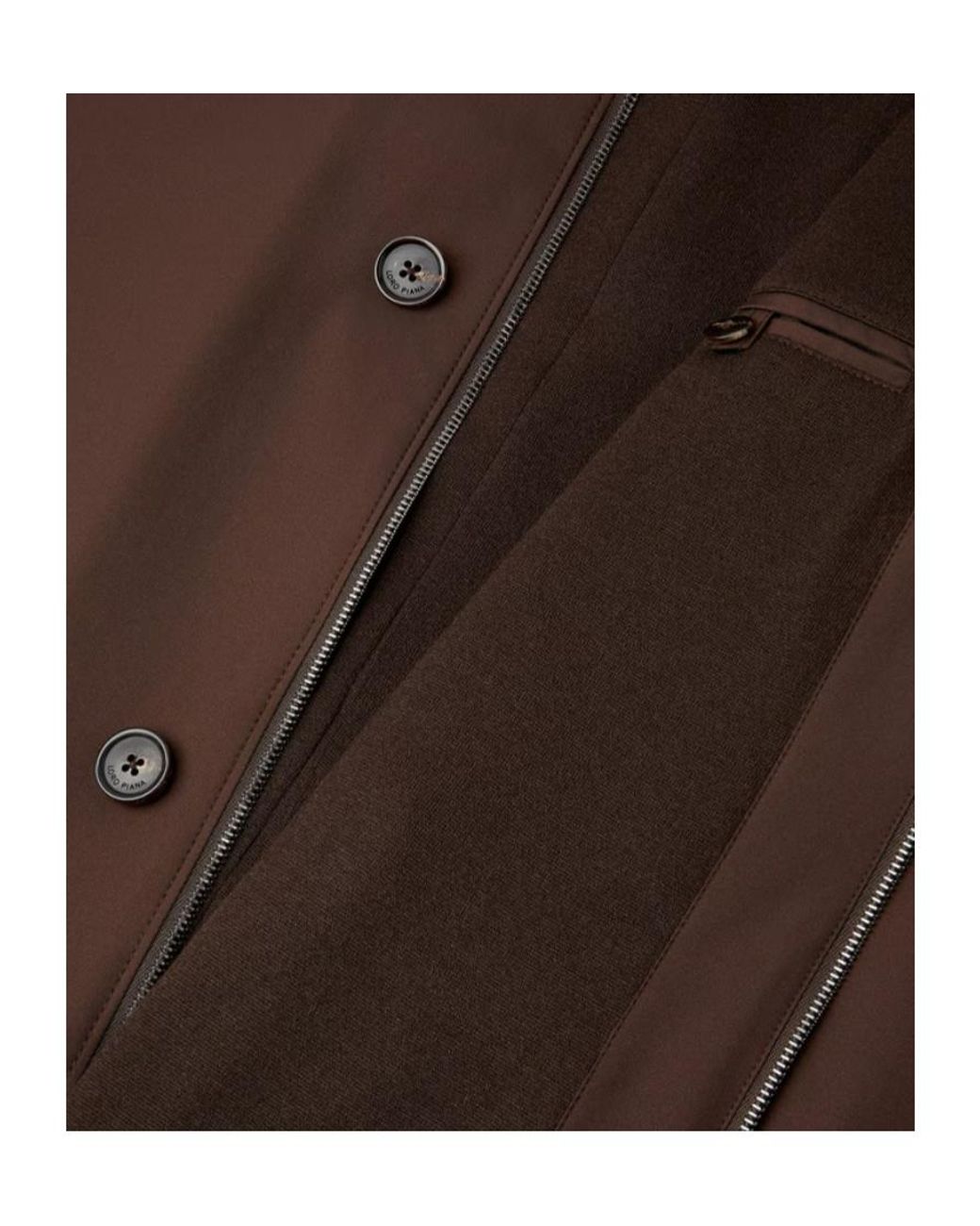 Loro Piana Brown Sebring Coat for men