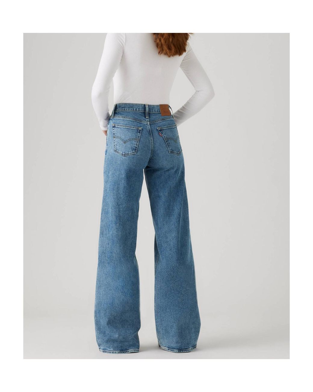 Levi's Blue Wide Jeans
