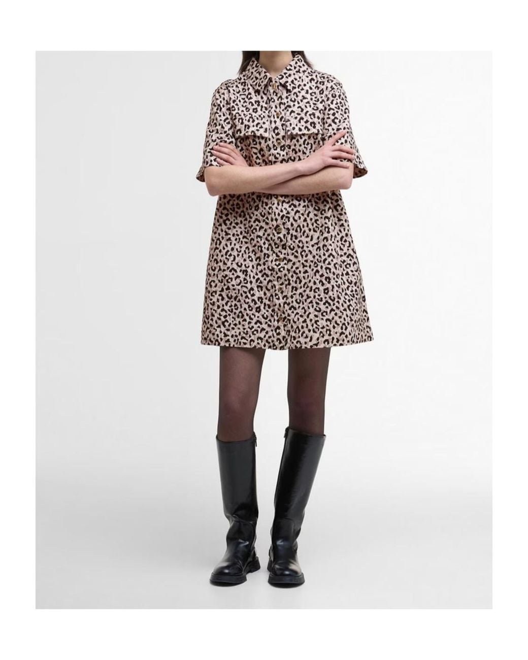 Barbour Multicolor Harley Printed Mini Dress