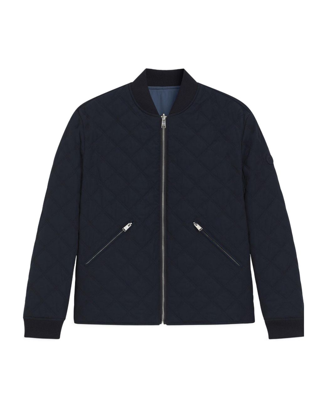Boss Blue Solid Casual Jacket for men