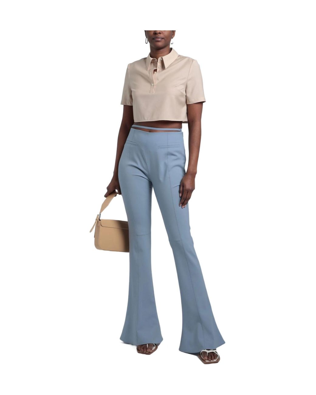 Jacquemus Blue Casual Trousers