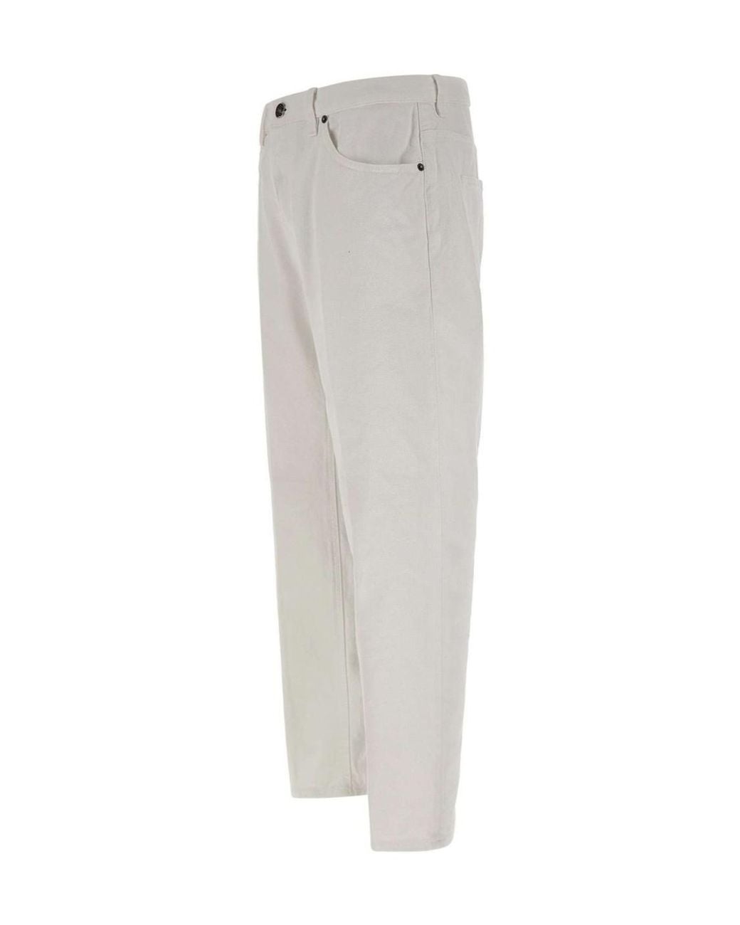 Dondup Gray Brighton Carrot-Fit Jeans for men