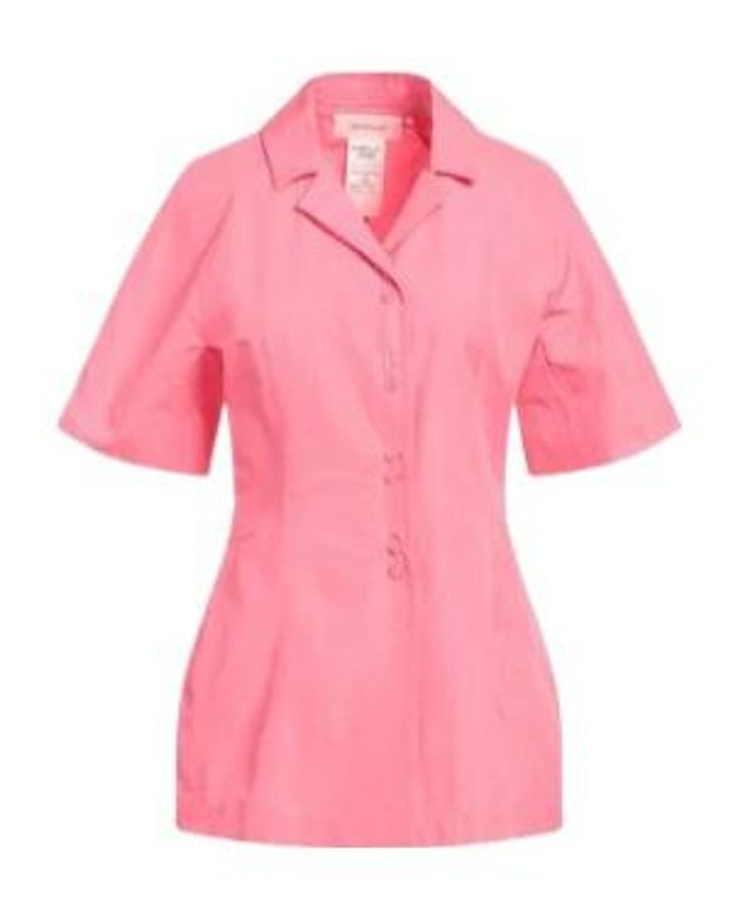 Sportmax Pink Solid Color Shirt