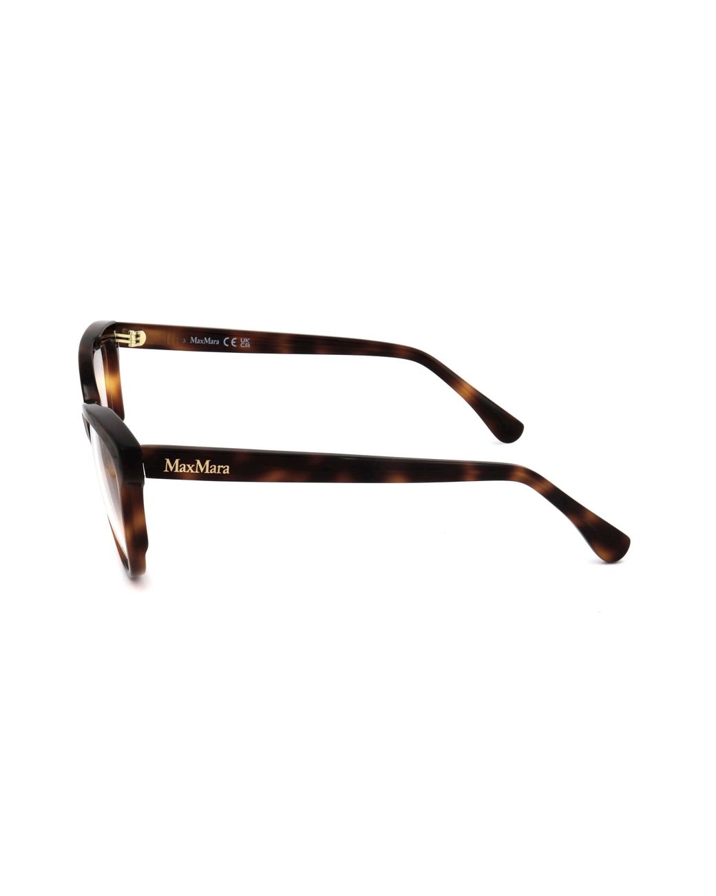 Max Mara Black Cat-Eye Frame Glasses
