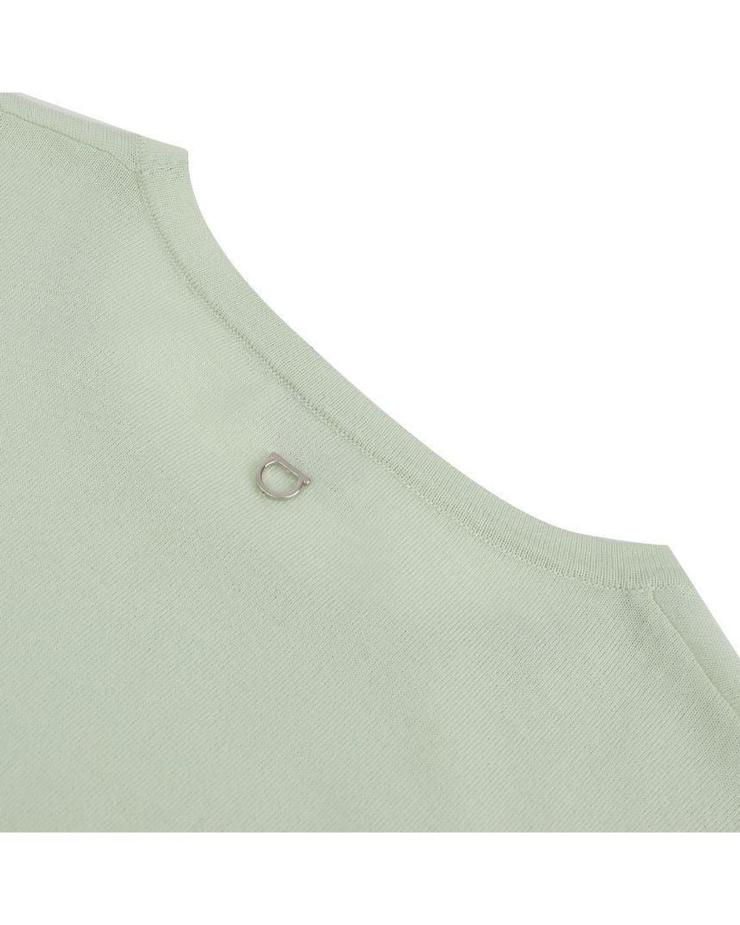 Ferragamo Green Round Neck Knit