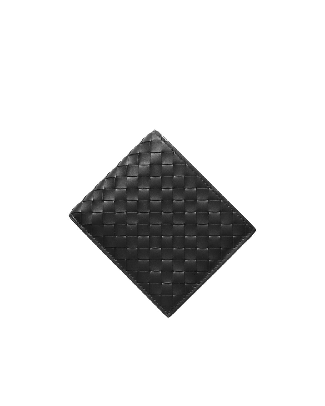 Bottega Veneta Black Logo Wallet for men