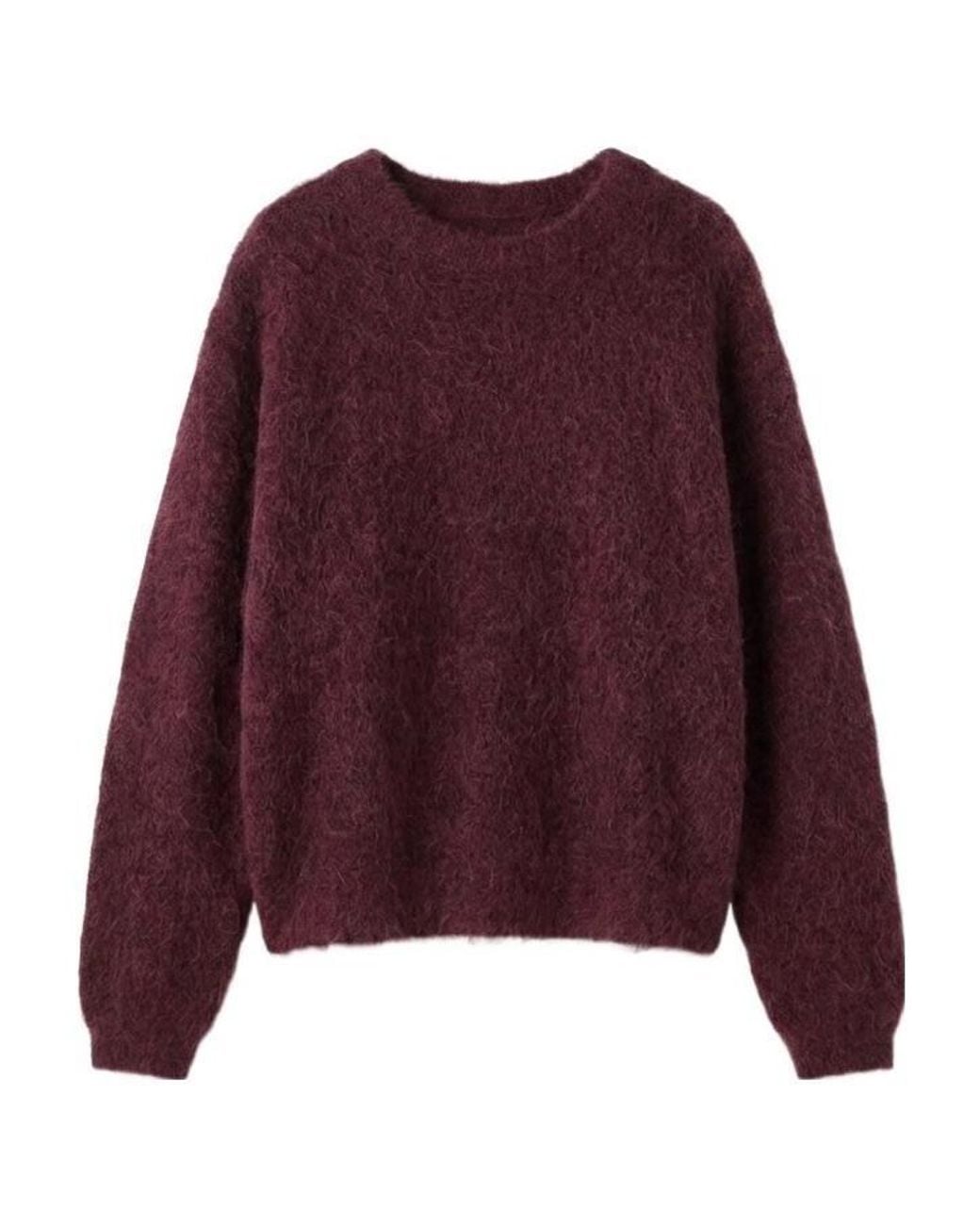 American Vintage Purple Long-Sleeved Knitwear