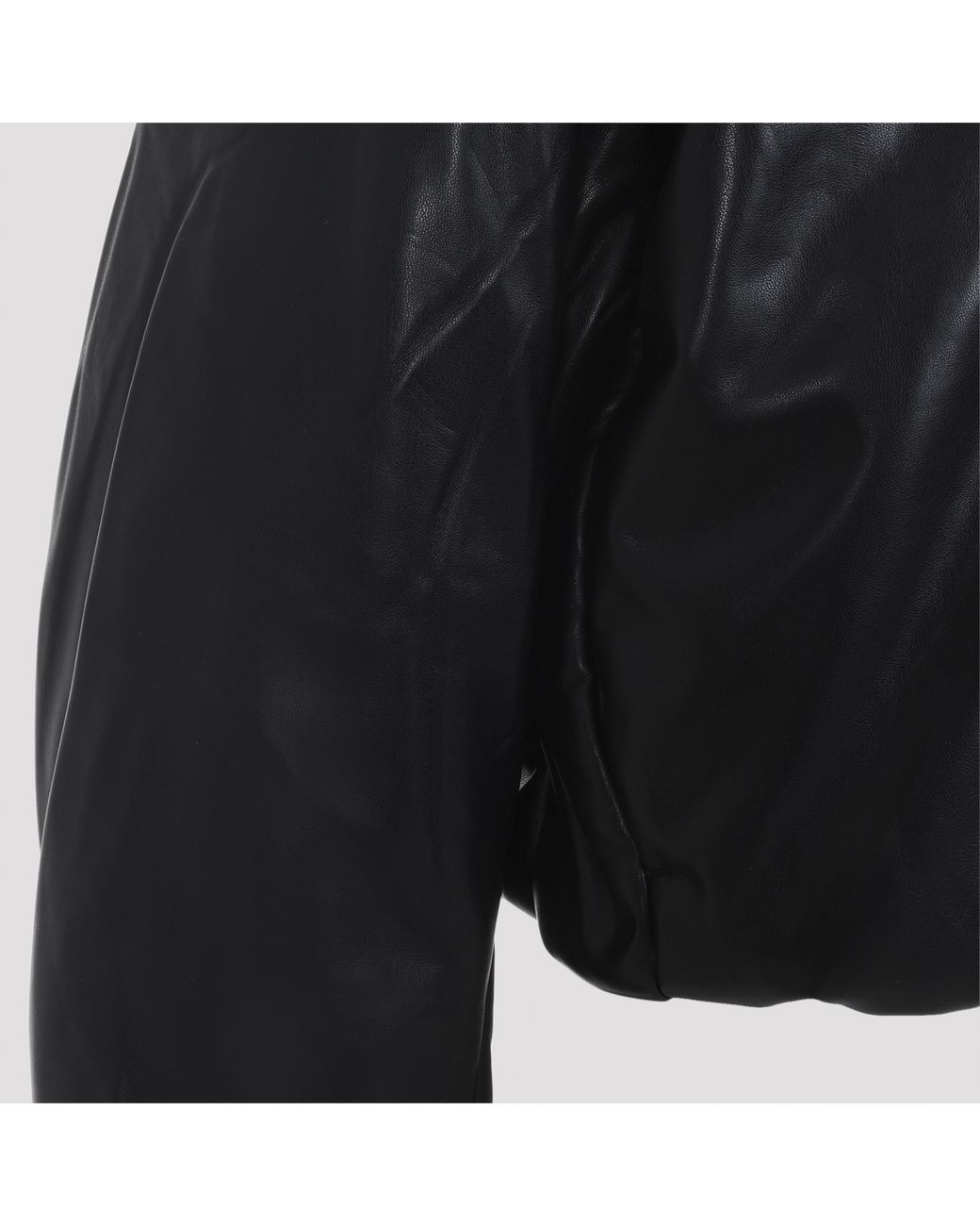 Acne Black Hooded Puffer Jacket