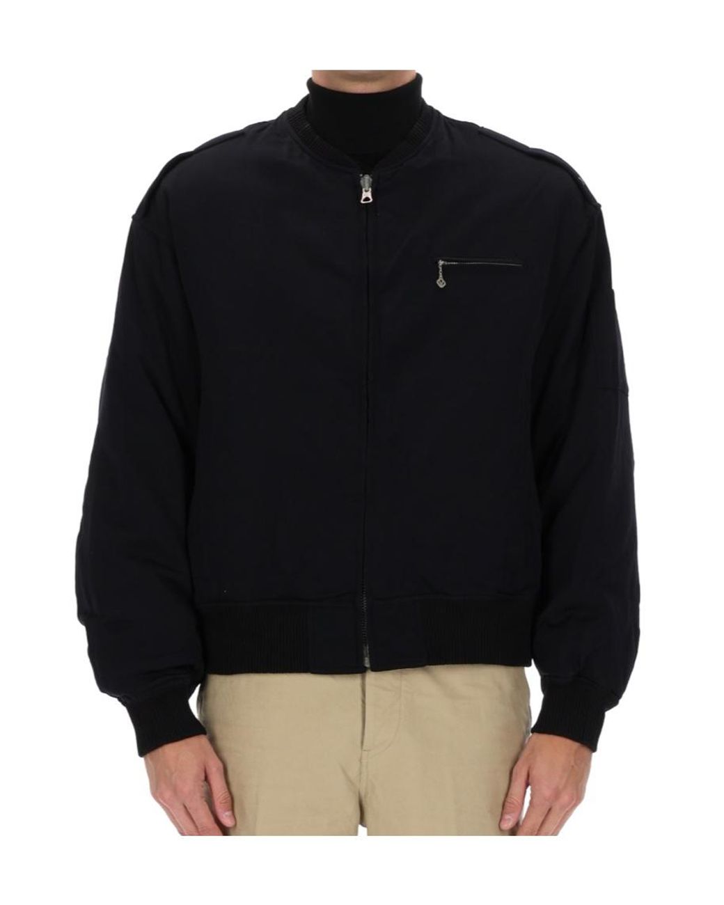 Visvim Black Reversible Bomber Jacket for men