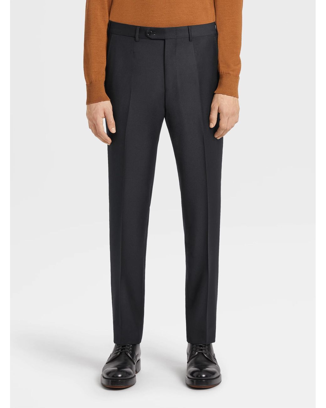 Zegna Blue Trofeo Single-Breasted Suit for men