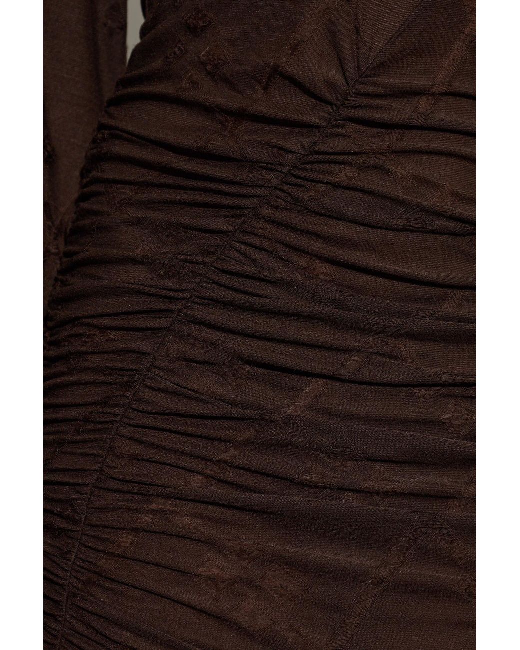 IRO Brown Long-Sleeved Dress