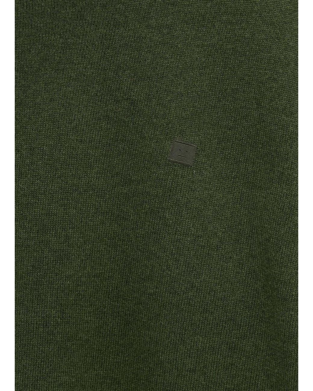 Acne Green Long Sleeve Sweater