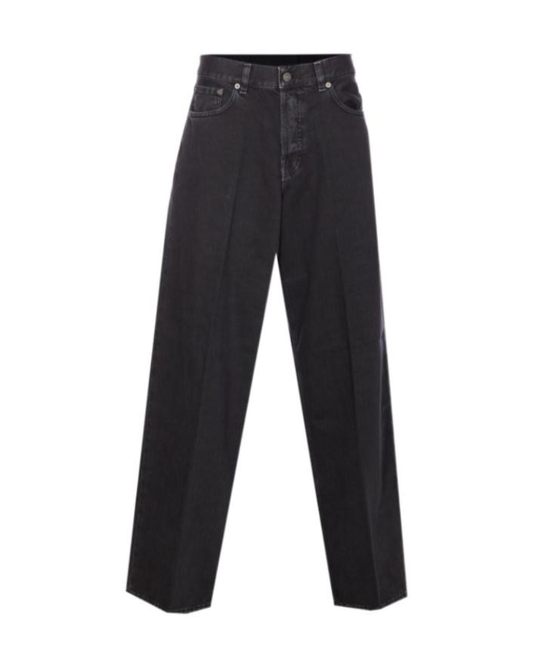 Haikure Black Bethany Wide-Leg Jeans