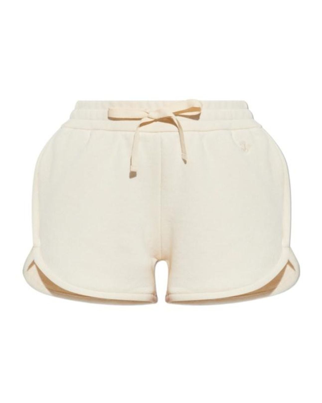Jil Sander White Emblem Shorts