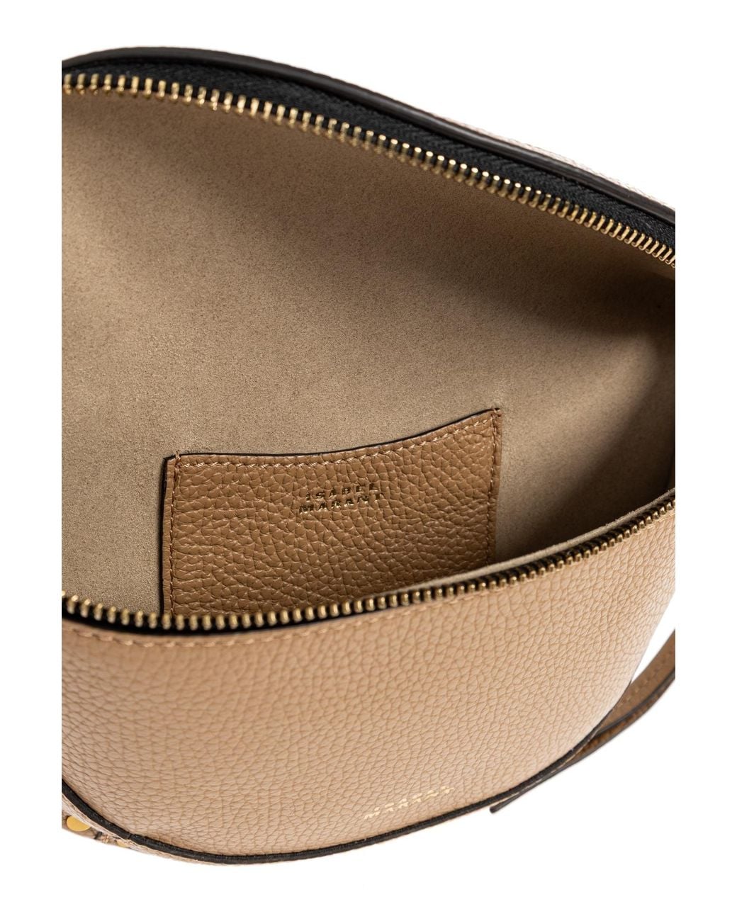 Isabel Marant Natural Skano Studded Belt Bag