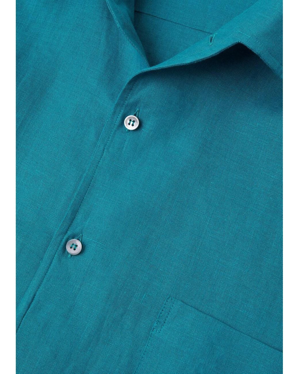 Loro Piana Blue Andre Shirt for men