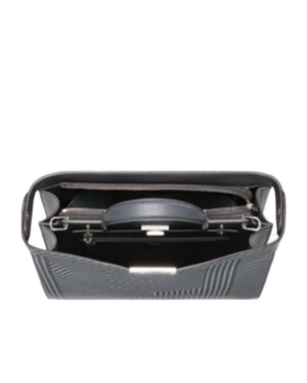 Fendi Black Peekaboo Iseeu Medium Tote Bag for men