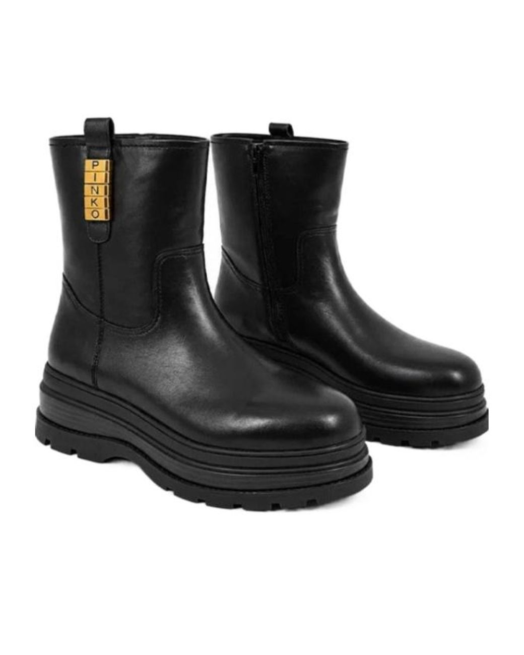 Pinko Black Eva 02 Ankle Boots