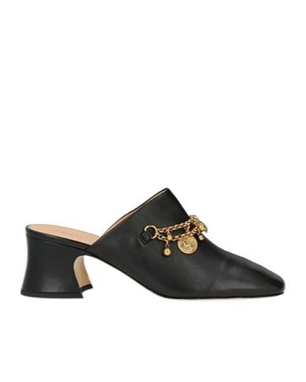 Chloé Black Simple Mules
