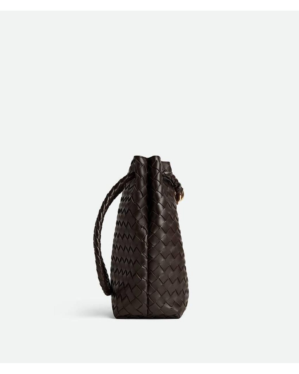 Bottega Veneta Black Small Andiamo Bucket Bag
