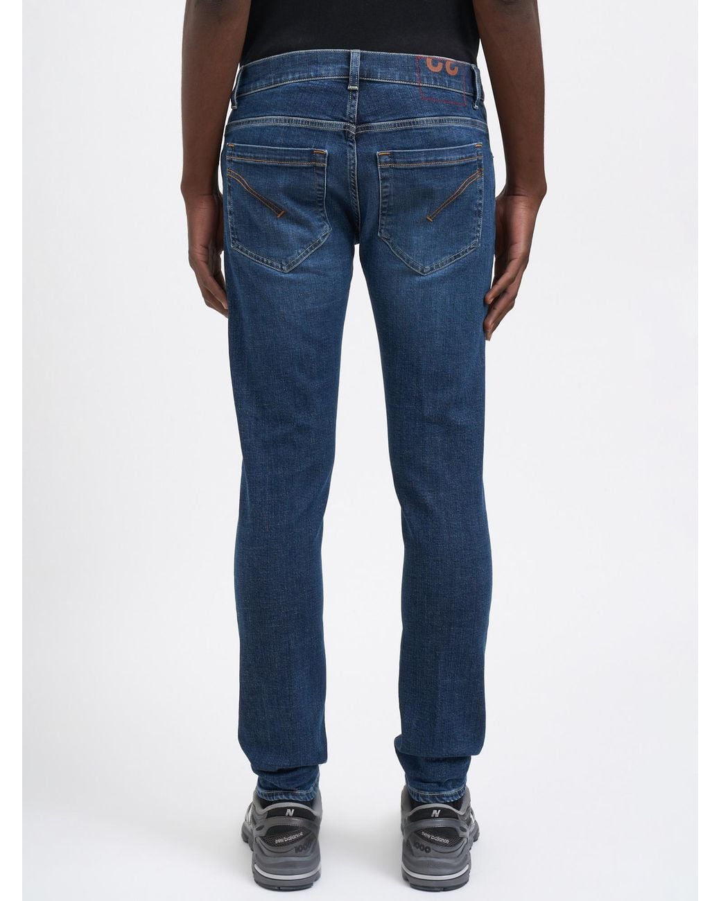 Dondup Blue Five-Pocket Jeans for men