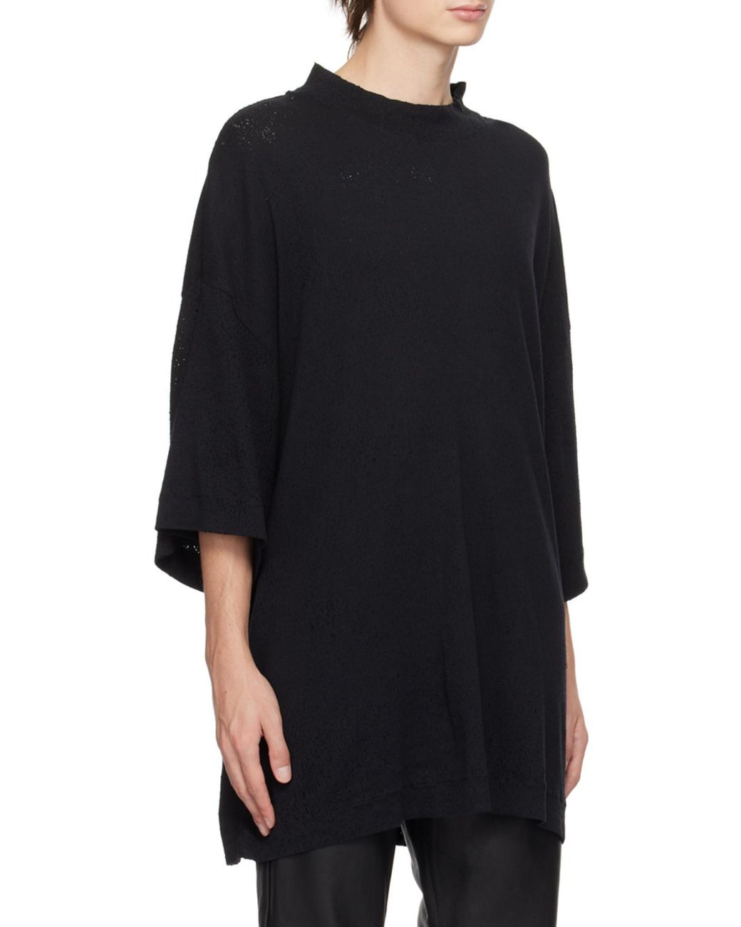 1017 ALYX 9SM Black 1017 9Sm Distressed Oversized T-Shirt for men