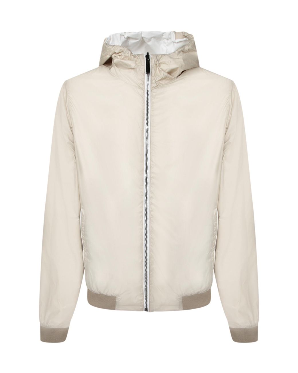 Moorer White Reversible Jacket for men