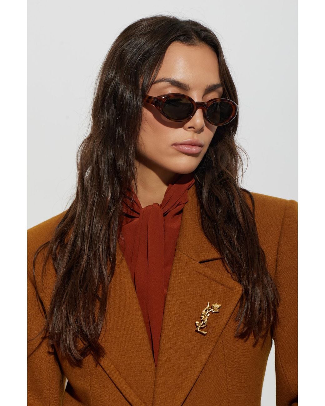 Saint Laurent Multicolor Full-Frame Sunglasses