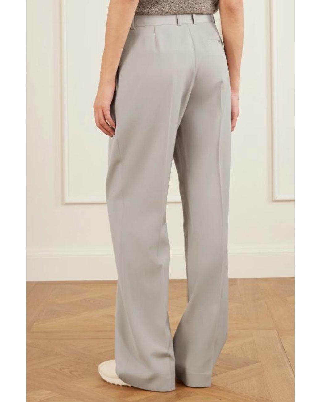 The Row Gray Virgil Pants
