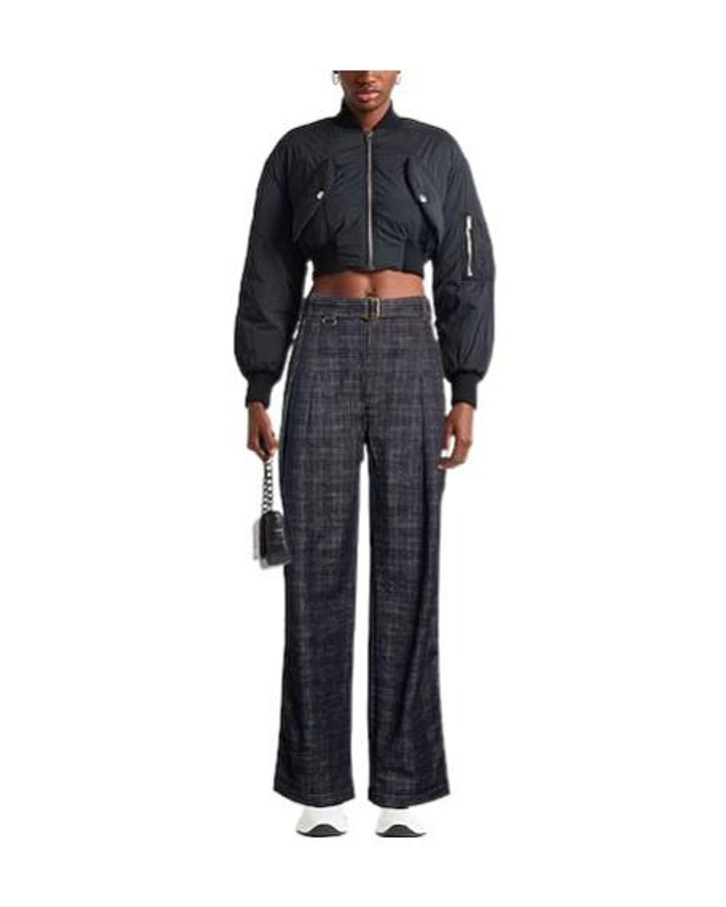 Burberry Blue Dark Wash Loose-Fit Jeans