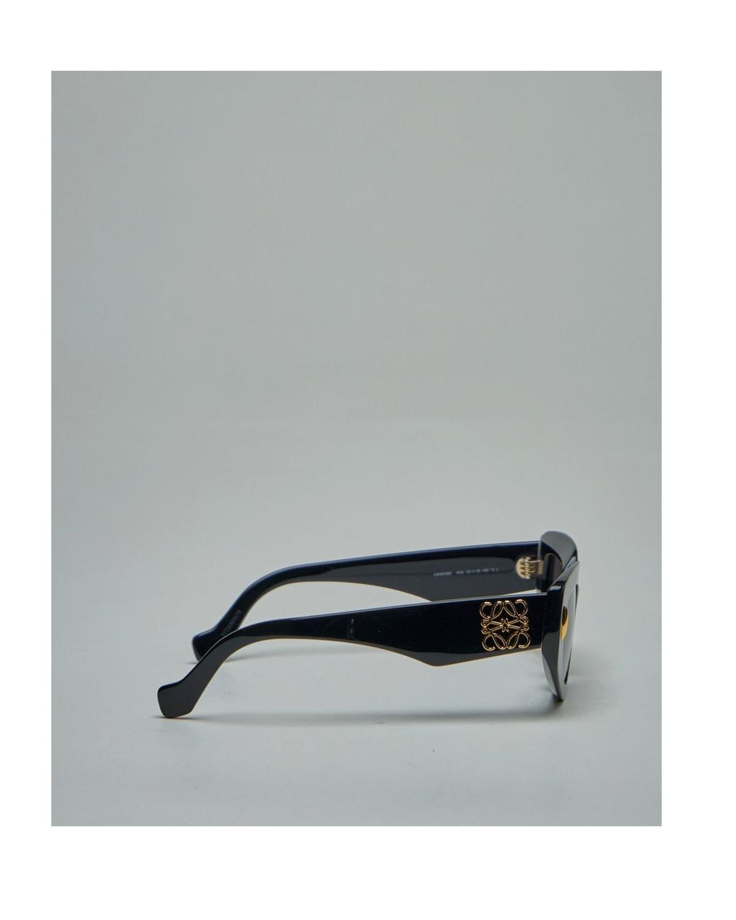 Loewe White Cat Eye Frame Sunglasses