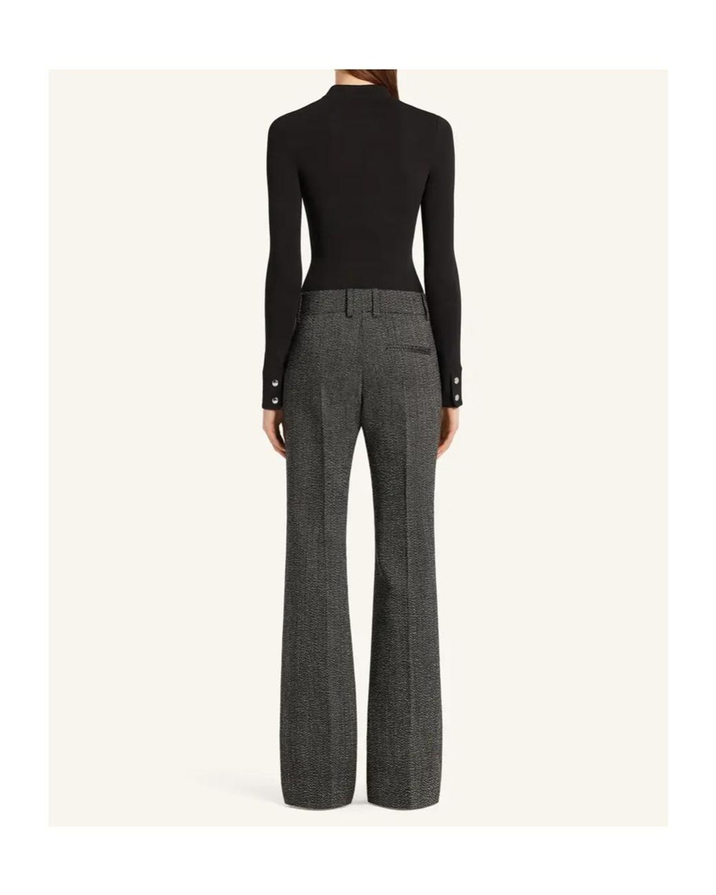 Courreges Gray Wool Trousers
